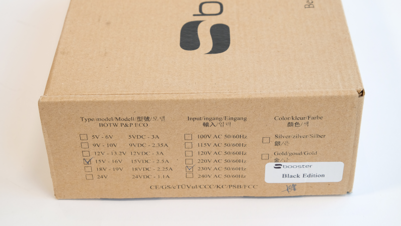 Sbooster BOTW ECO Black Edition 15-16V Sbooster BOTW ECO Black Edition 15-16V - Bild 2 av 2