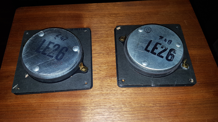 JBL LE26 diskanter L19, L50, 4301