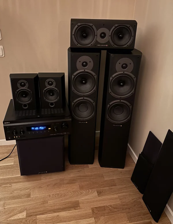 Sony STR-DA2400ES, Wharfedale Diamond 9 komplett 5.1 - Bild 1 av 6