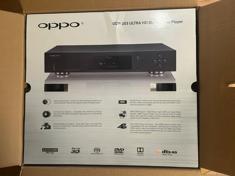 OPPO UDP-203 4K Ultra HD Blu-ray spelare - Bild 3 av 8