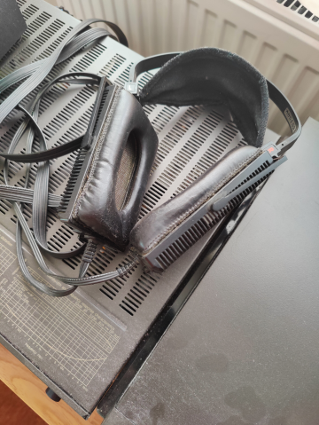 STAX LAMBDA Electro statiska hörlurar 