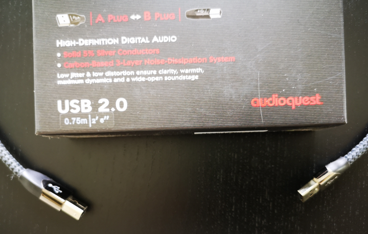 Audioquest Carbon 0,75 m USB A>B