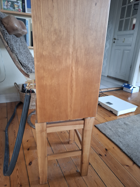 Harbeth SHL5-2 cherry med stativ - Bild 2 av 3