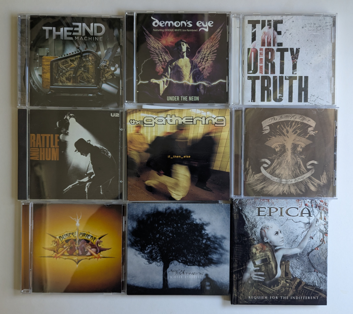 Div rock / prog rock CD 30:- st