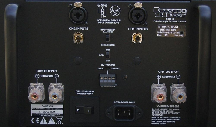 Bryston 14 SST2 (5 år kvar av garantin)