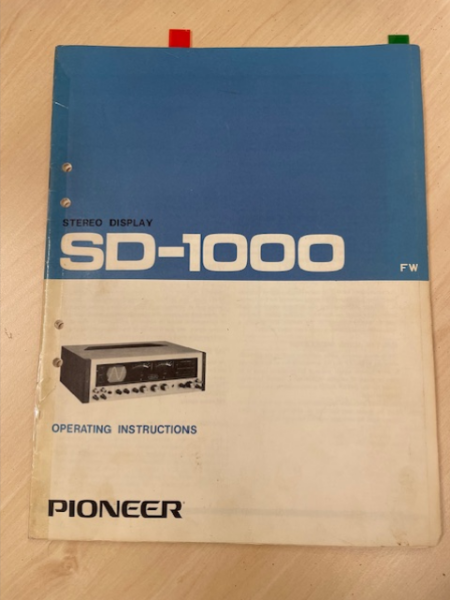 Pioneer SD-1000 - Bild 2 av 5