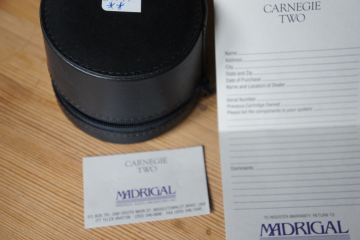 Madrigal Carnegie 2 MC PU fr Mark Levinson NOS Fortfarande i förpackning