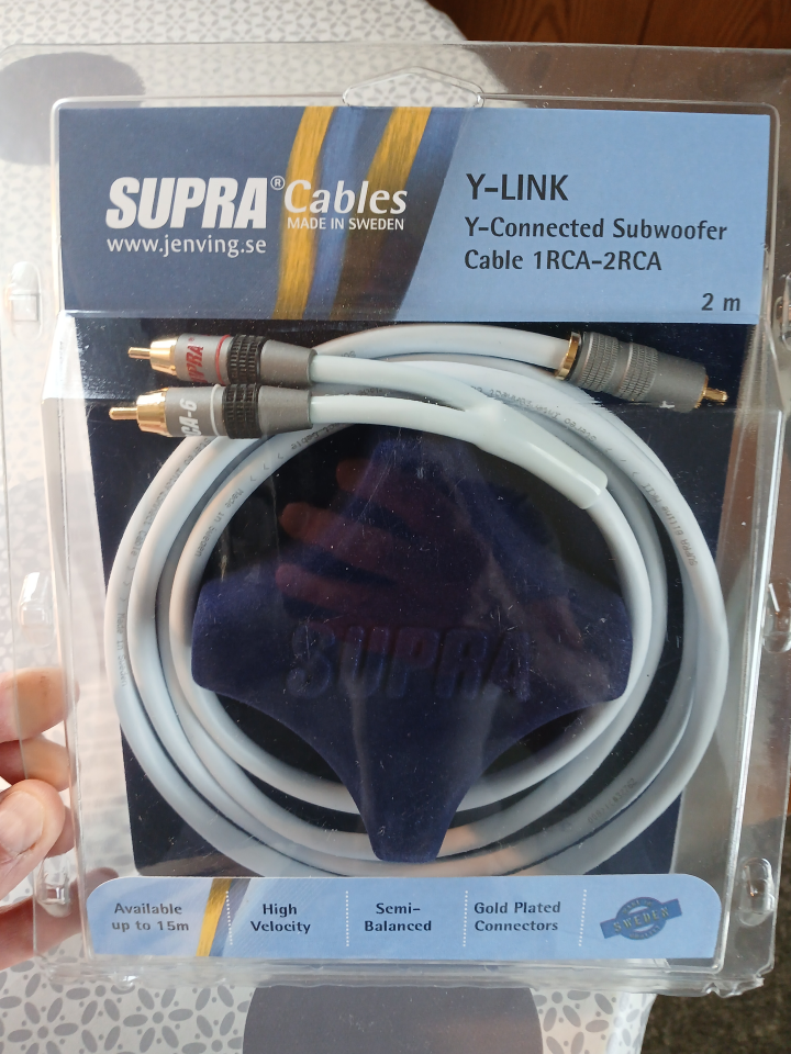 Supra Y-link 1RCA-2RCA