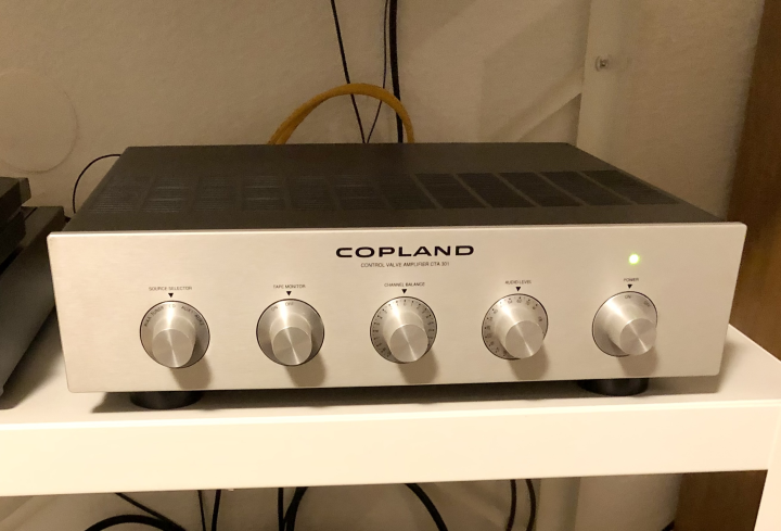 Copland CTA 301 MKII rör försteg