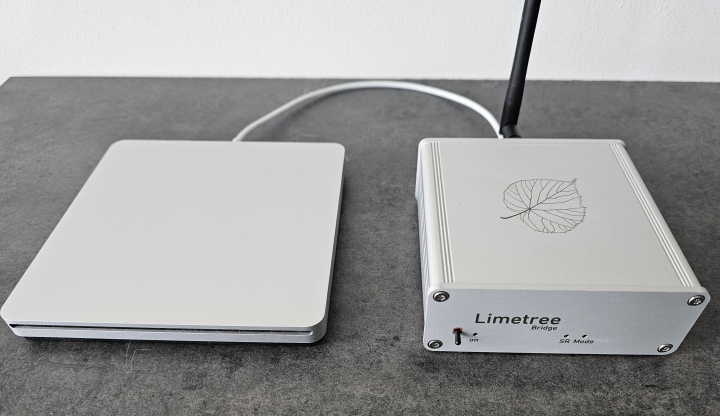 Limetree Bridge streamer inklusive cd-spelare