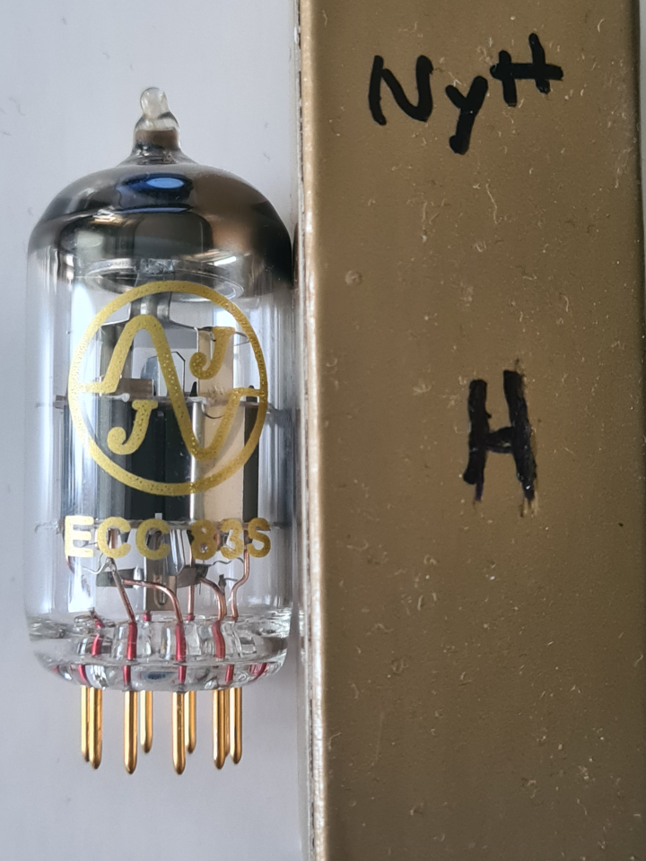JJ ECC 83S Gold Pin