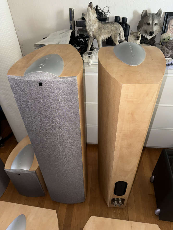 KEF Q7, Q9C, Q1 Högtalare 