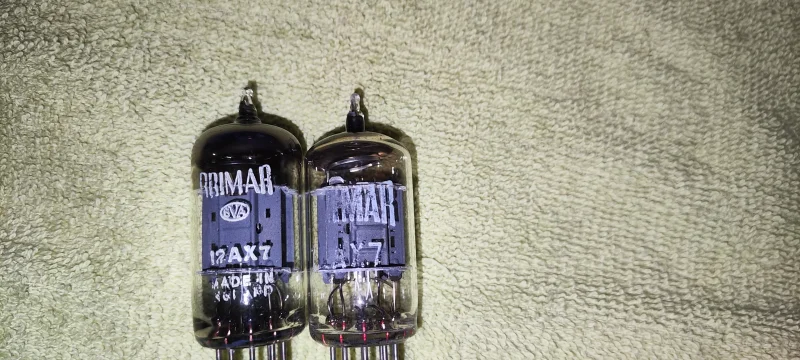 2 st Brimar 12AX7/ECC83 Testar GOOD! - Bild 1 av 5