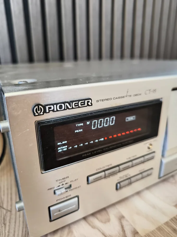 Pioneer CT-95 kassettdeck &ndash; exklusiv high-end klassiker - Billede 3 af 7