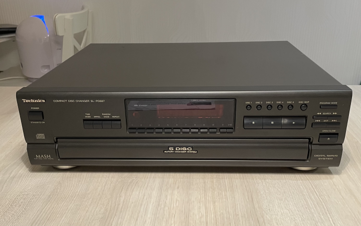 Technics SL-PD687 cd-växlare