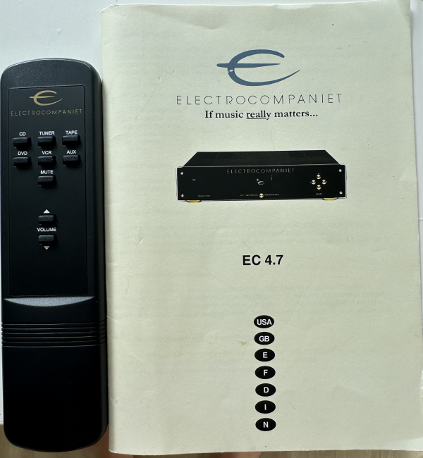 Electrocompaniet EC 4.7 