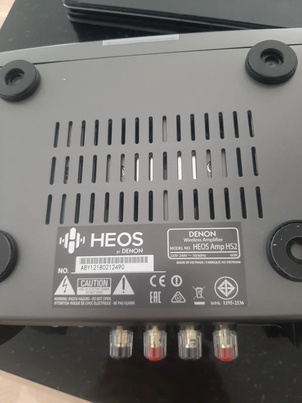 Streaming stereof&ouml;rst&auml;rkare Denon HEOS Amp HS2 - Bild 3 av 4