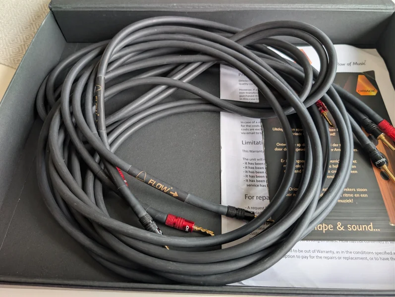 H&ouml;gtalarkabel Driade flow 405 ( 2*3m) - Bild 1 av 3