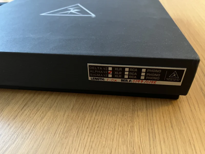Shunyata Alpha V2 XLR 1m - Bild 2 av 2