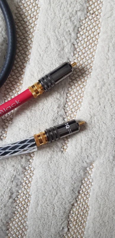 Tellurium Q Black rca - 1 m Tellurium Q Black rca - 1 m - Bild 2 av 2