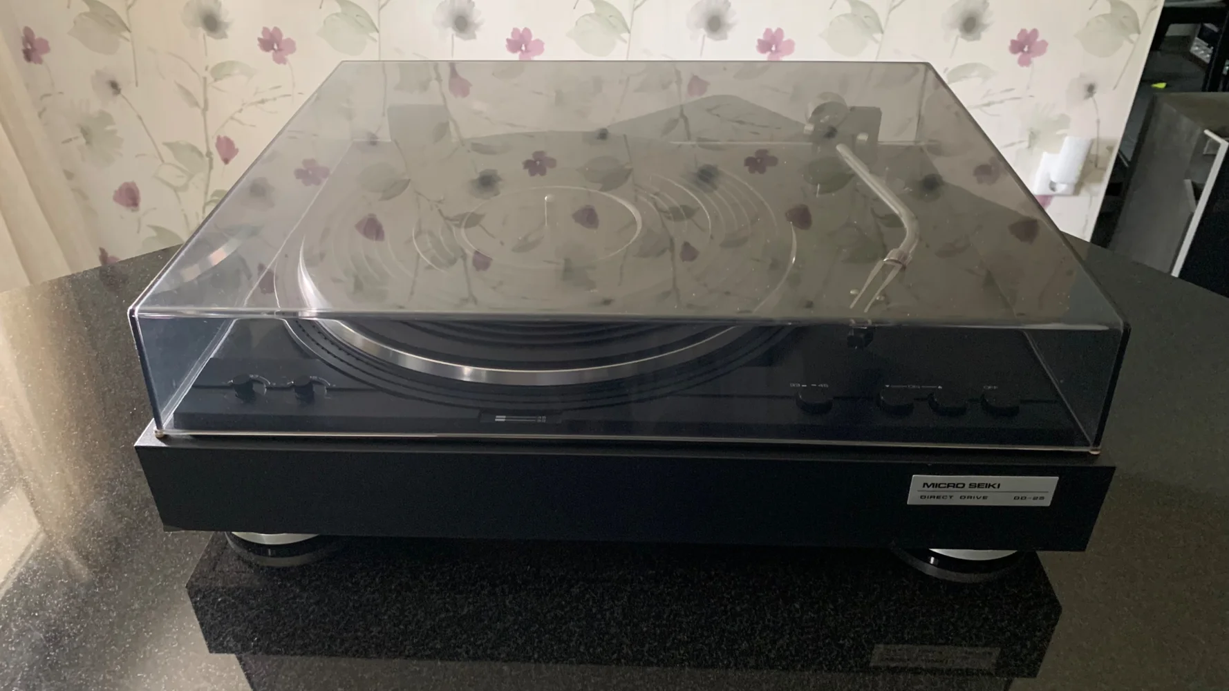 Micro Seiki DD-25 direkt driven skivspelande Vintage.