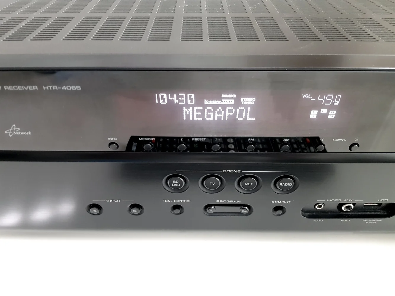 YAMAHA HTR-4065 Receiver YAMAHA HTR-4065 Receiver - Bild 4 av 12