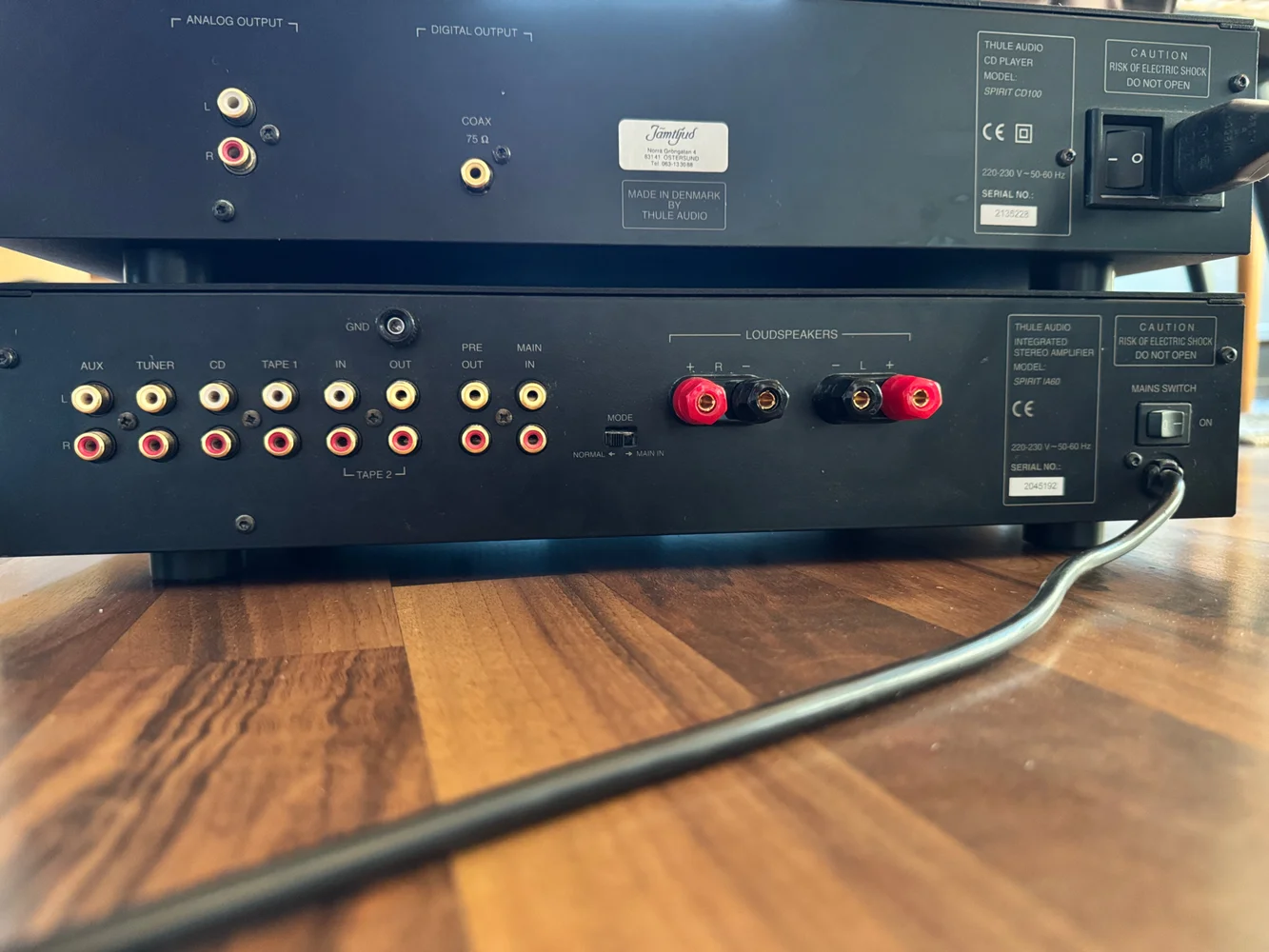 Välmatchat danskt hifi-system Välmatchat danskt hifi-system - Bild 3 av 7