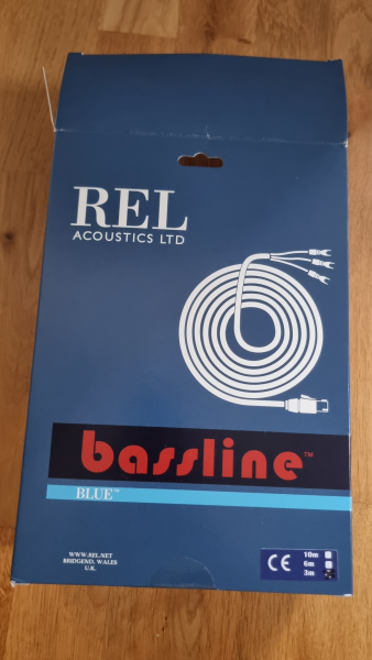 REL Acoustics Bassline Blue 3meter - Bild 2 av 2