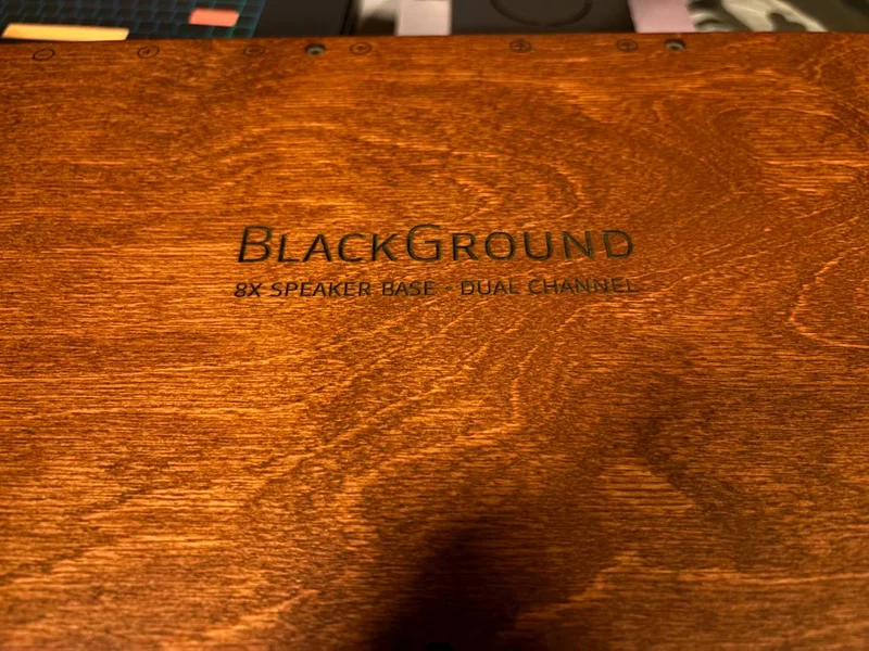 Lessloss BlackGround 8x Speaker Base Lessloss BlackGround 8x Speaker Base - Bild 2 av 5