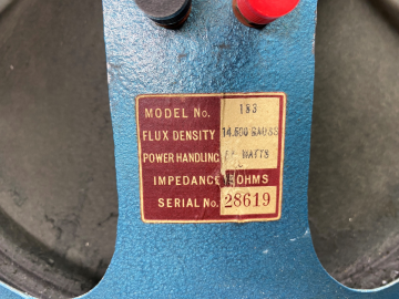 Fane 18" - trasig element
