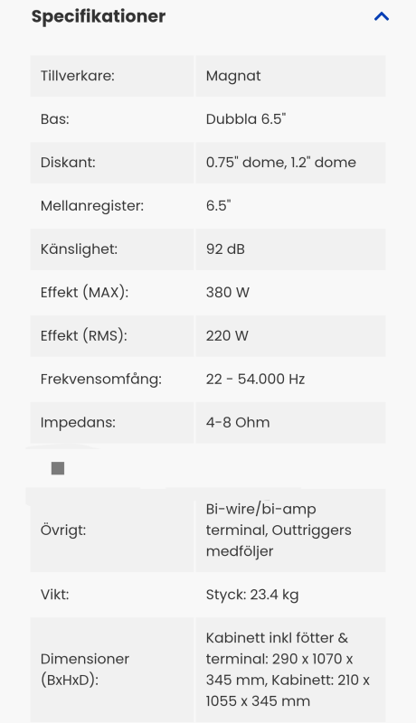 Magnat Signature 707 Magnat Signature 707 - Bild 4 av 4