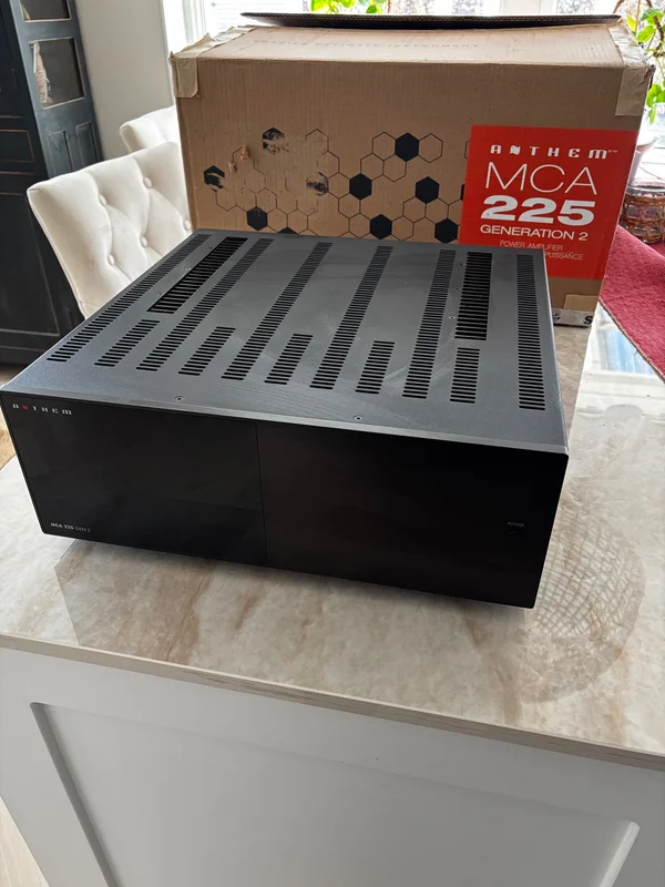 Anthem MCA 225 Gen 2 – High-End slutsteg (2x225W) Anthem MCA 225 Gen 2 – High-End slutsteg (2x225W) - Bild 3 av 5