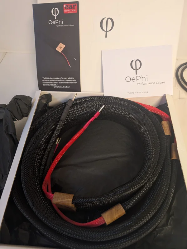 OePhi Transcendence h&ouml;gtalarkabel &ndash; 2&times;1.5m - Bild 1 av 1