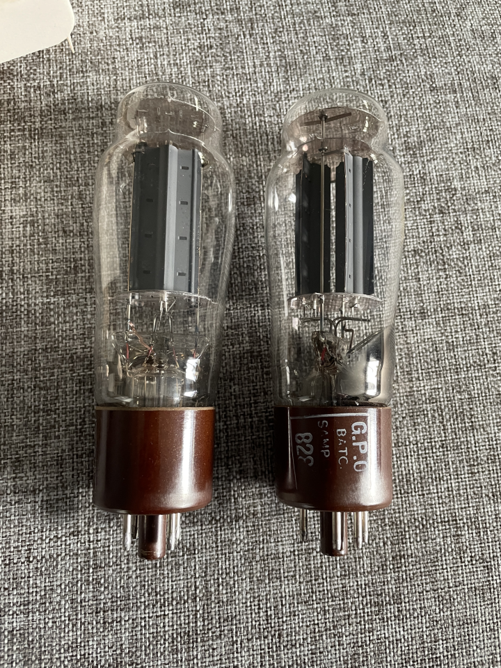 Mullard GZ37 / CV378 likriktar rör NOS 2 stycken