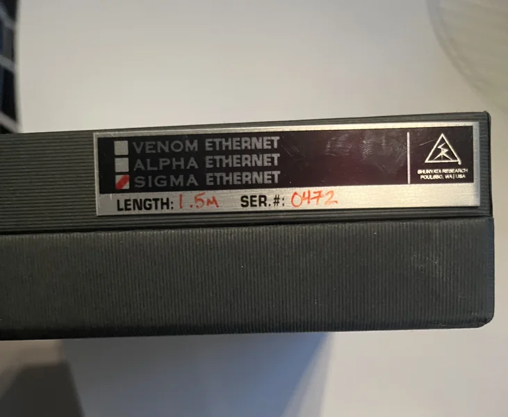 Shunyata Sigma Ethernet 1,5m - Bild 1 av 3
