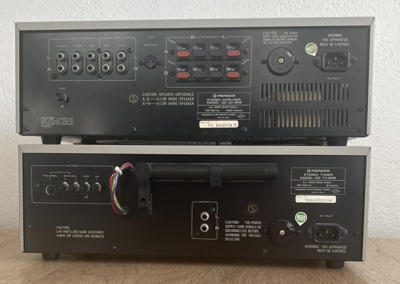 Pioneer SA-606 och TX-606 Pioneer SA-606 och TX-606 - Bild 5 av 5