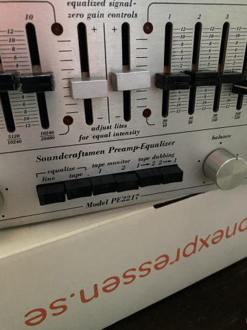 Soundcraftsmen Model PE 2217