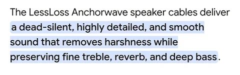 Less Loss Anchorwave.
