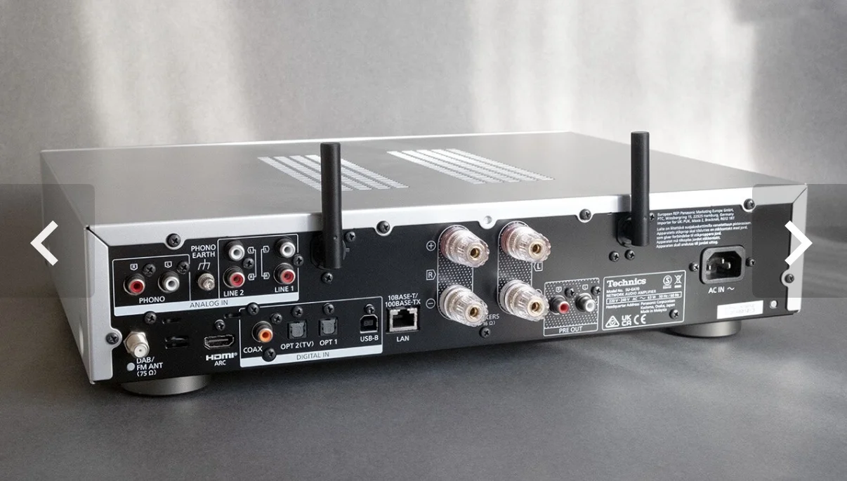 Technics SU-GX70 N&auml;tverksf&ouml;rst&auml;rkare - Bild 3 av 4