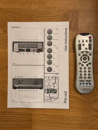 Förförstärkare Cyrys Pre VS2