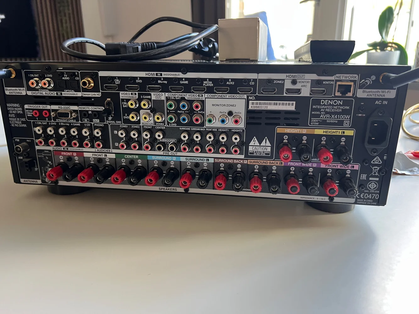 Denon AVR-X4100W | hifitorget.se