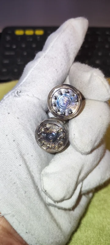 Ett matchat par&nbsp;Philips ECC81 samma kod VF2 B9E2 &aring;r 59! - Billede 6 af 6