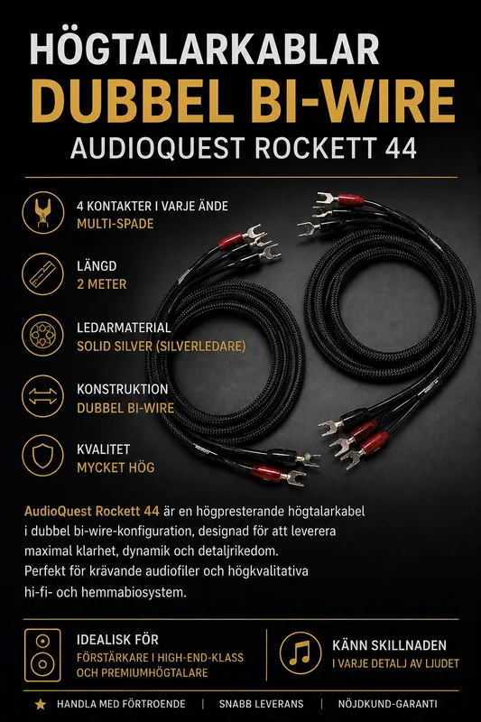 Audioquest Rockett 44 - Bild 1 av 6