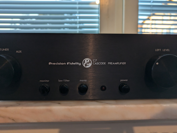 Precision Fidelity C7 Cascade - Rörförsteg / Phono