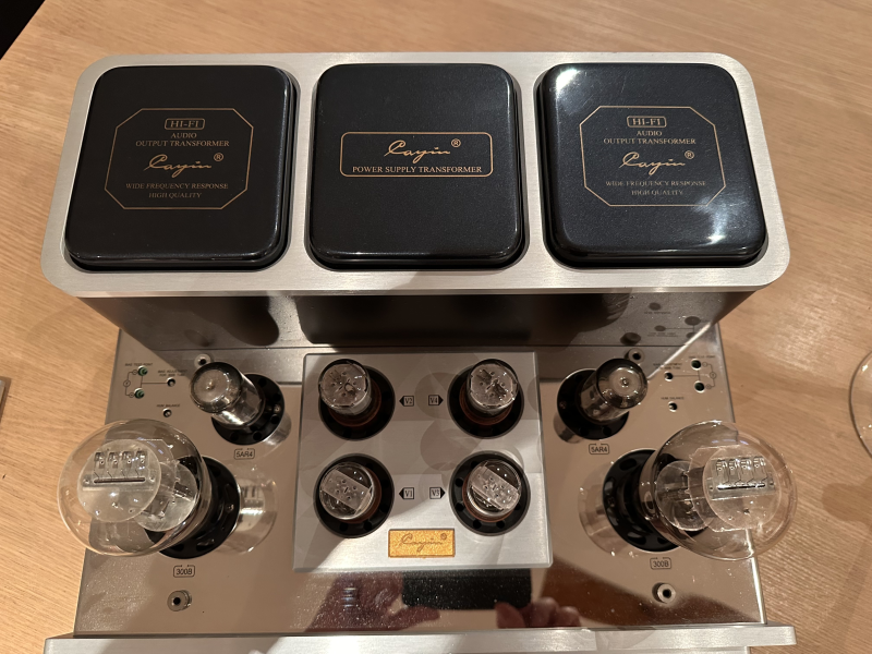 Cayin 300B med flera olika 300B-rör - Bild 3 av 11