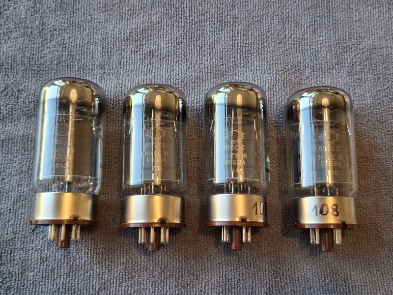 6550 (KT88) Svetlana Winged =C= JSC NOS Matchad kvartett - Bild 3 av 8