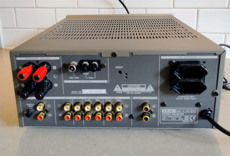 TEAC AG-H500 Receiver - Bild 2 av 3