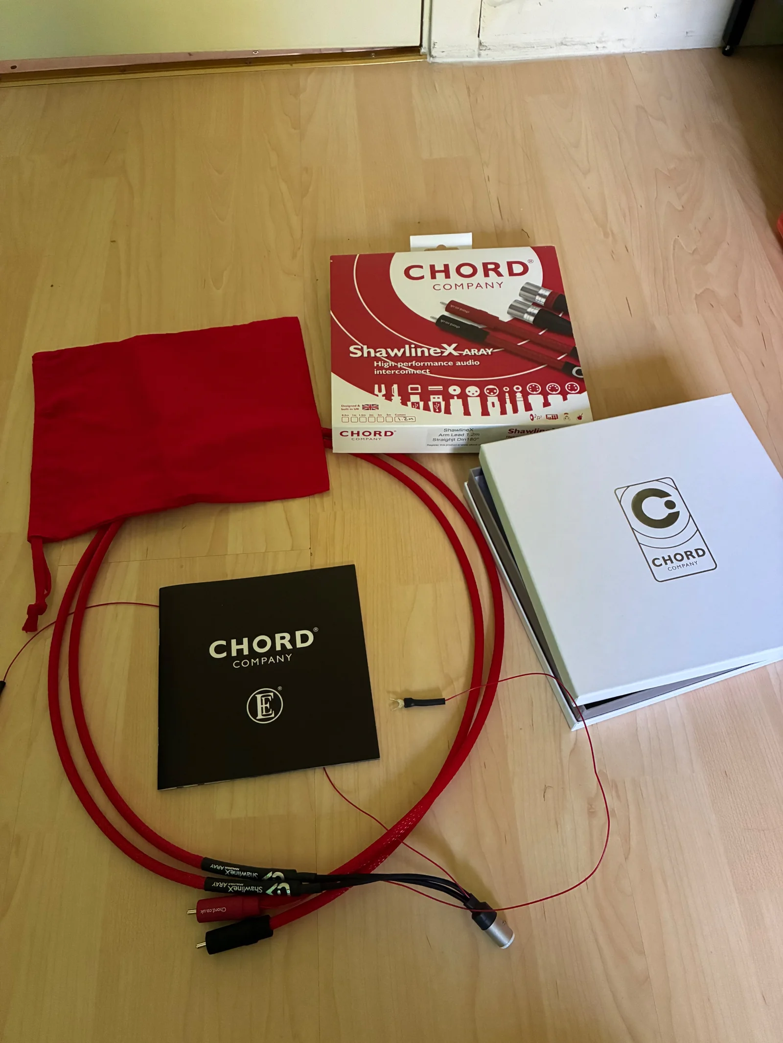 Nyare Tonarms kabel Chord