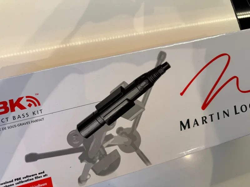 Martin Logan Perfect Bass Kit med Mikrofon och stativ - Billede 2 af 3