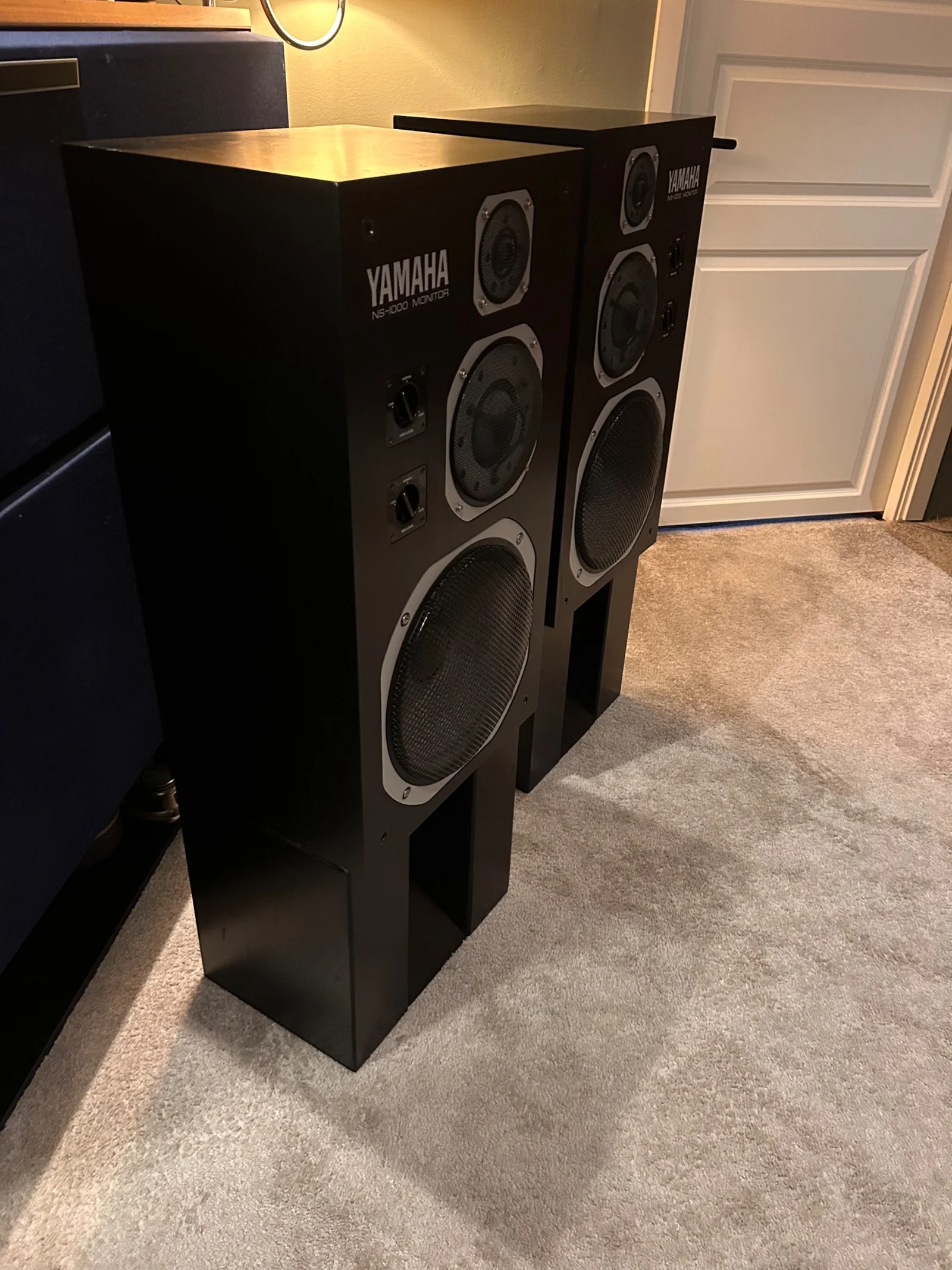 Yamaha NS-1000 Monitor &ndash; Klassiska hifi-legendarer med stativ - Bild 4 av 8